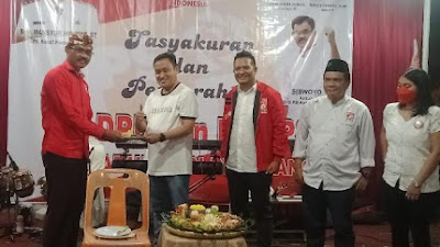 PLT Bupati Pemalang Mansyur Hidayat.ST, Menghadiri Tasyakuran dan Penyerahan SK DPD, DPC, Partai Solidaritas Indonesia (PSI)