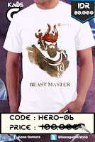 Jual Kaos Dota Beast Master