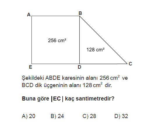 2015-2016 TEOG 1. DÖNEM Çıkmış Matematik Soruları ve Çözümleri