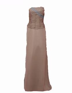 Prom Brown Color Brides-Bridal Dress