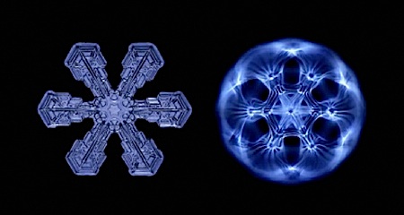 Cymatic Snowflake