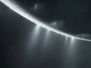 Enceladus, Rumah Bagi Alien, geyser on enceladus 3