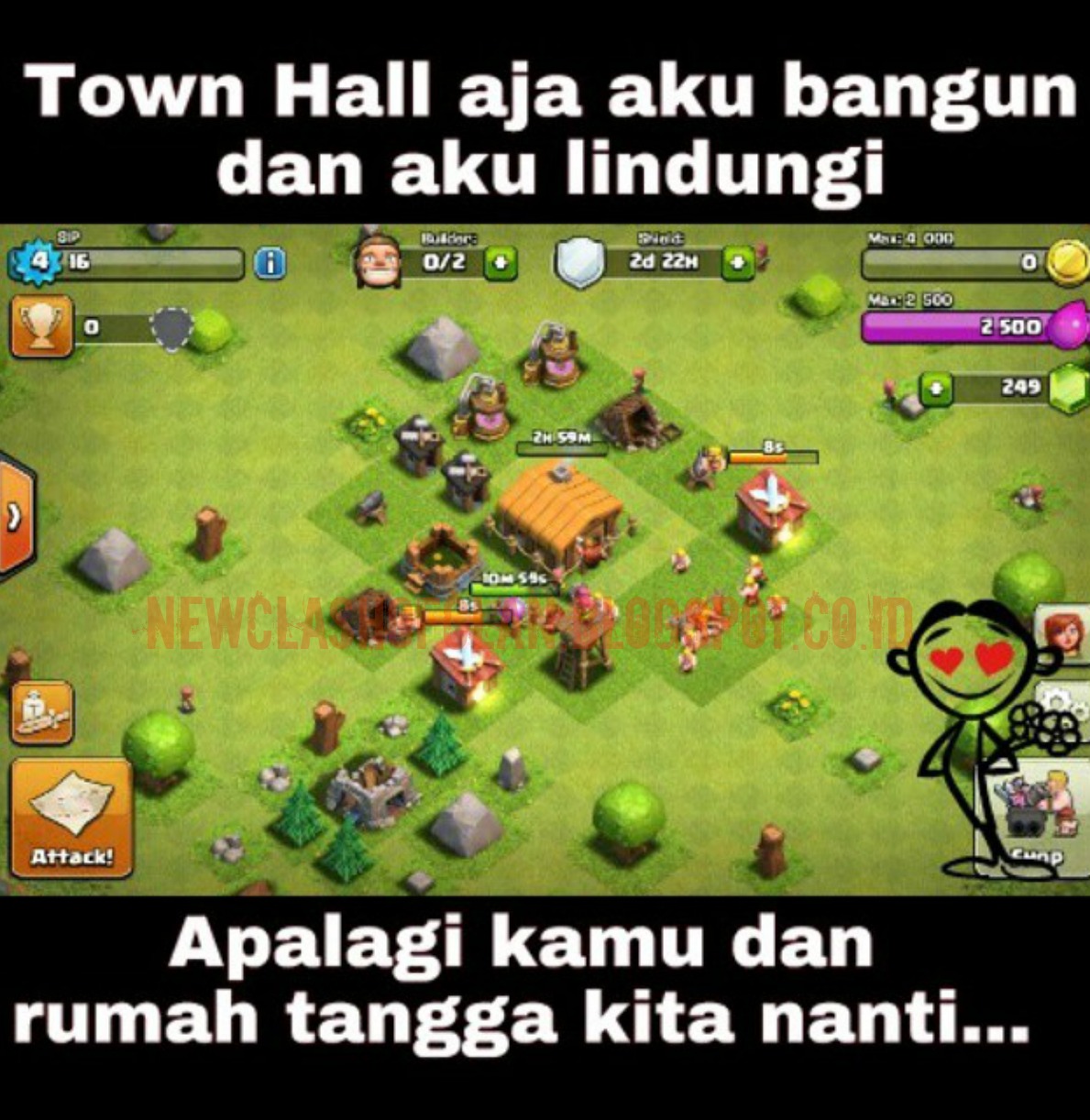 20 Gambar Coc Yang Sangat Lucu Ktawacom Ayo Ketawa