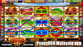 God of Wealth slot game in Pussy888 Casino