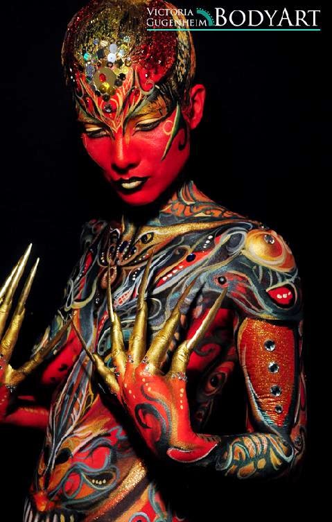 New Fine Art Bodypainting Course, 30th 31st May   Victoria