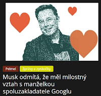 Musk odmítá, že měl milostný vztah s manželkou spoluzakladatele Googlu - AzaNoviny