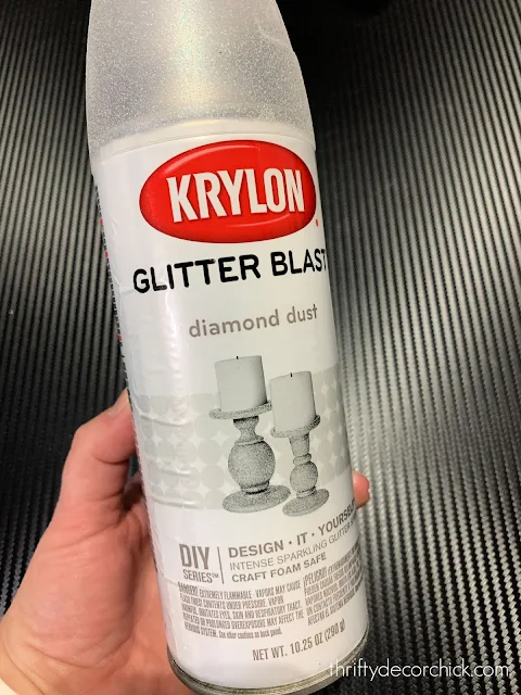 Glitter Blast spray paint