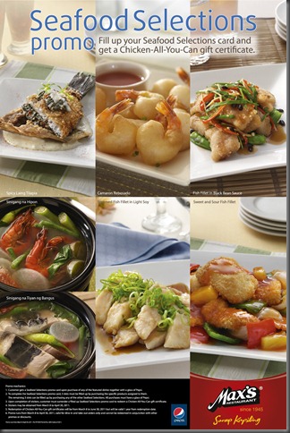 Seafood Selections Promo poster