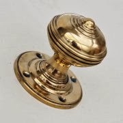 Brass Georgian Style Door Knobs