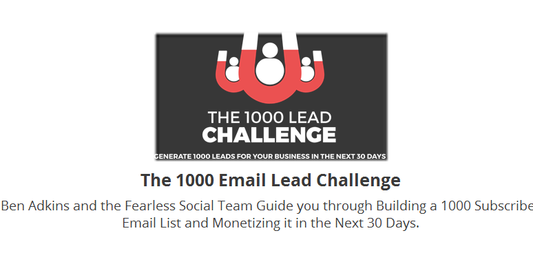 Ben Adkins – Facebook Messenger Ads + The 1000 Lead Challenge