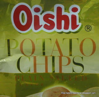 oishi potato chips