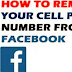 How Can I Remove My Number From Facebook