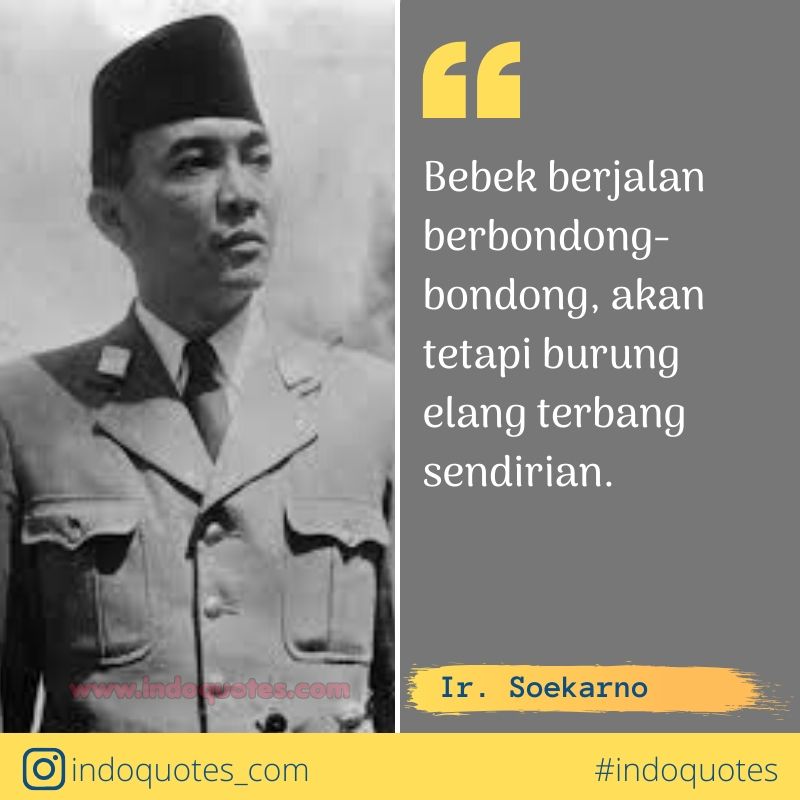 Quotes Pendidikan Ir Soekarno - Kata Kata Ir Soekarno Tentang