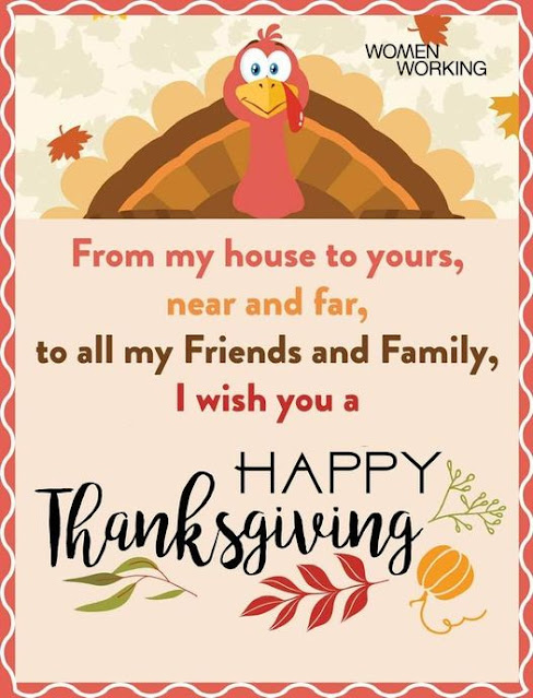 Happy Thanksgiving my US neighbours