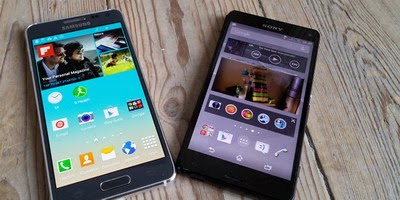 Perbandingan Samsung Galaxy Alpha vs. Sony Xperia Z3 Compact