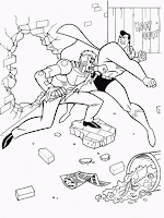 Superman Coloring Pages