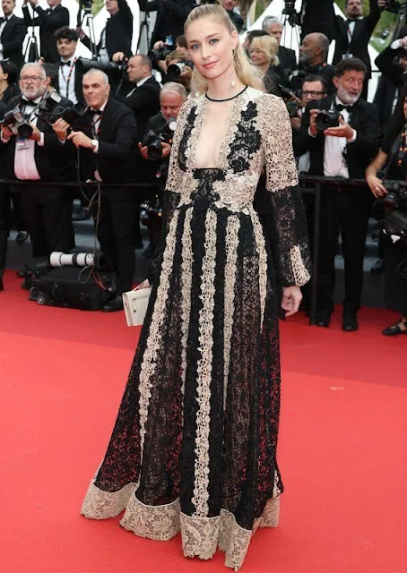 Beatrice Borromeo wore a dress by Christian Dior. Charlotte Casiraghi wore a dress from Chanel