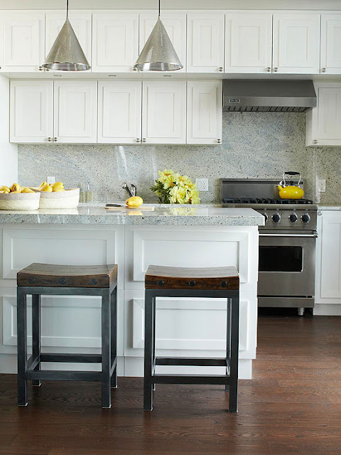 2013 White Kitchen Decorating Ideas from BHG