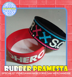 GELANG KARET PUTIH | GELANG KARET PERSIB | GELANG KARET POWER BALANCE