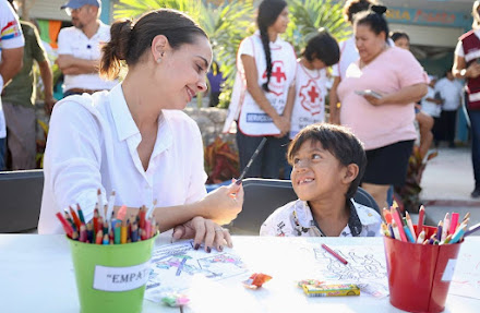 Ana Patricia Peralta siembra esperanza en Tres Reyes