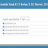 Contoh Soal K13 Kelas 5 Sd Revisi 2017