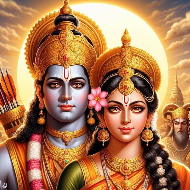 Mata Sita, Lord Rama's beloved consort, HD wallpapers