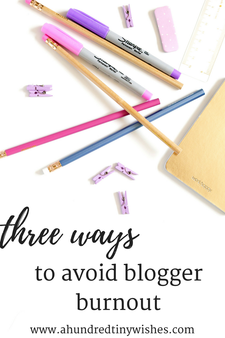 3 ways to avoid blogger burnout