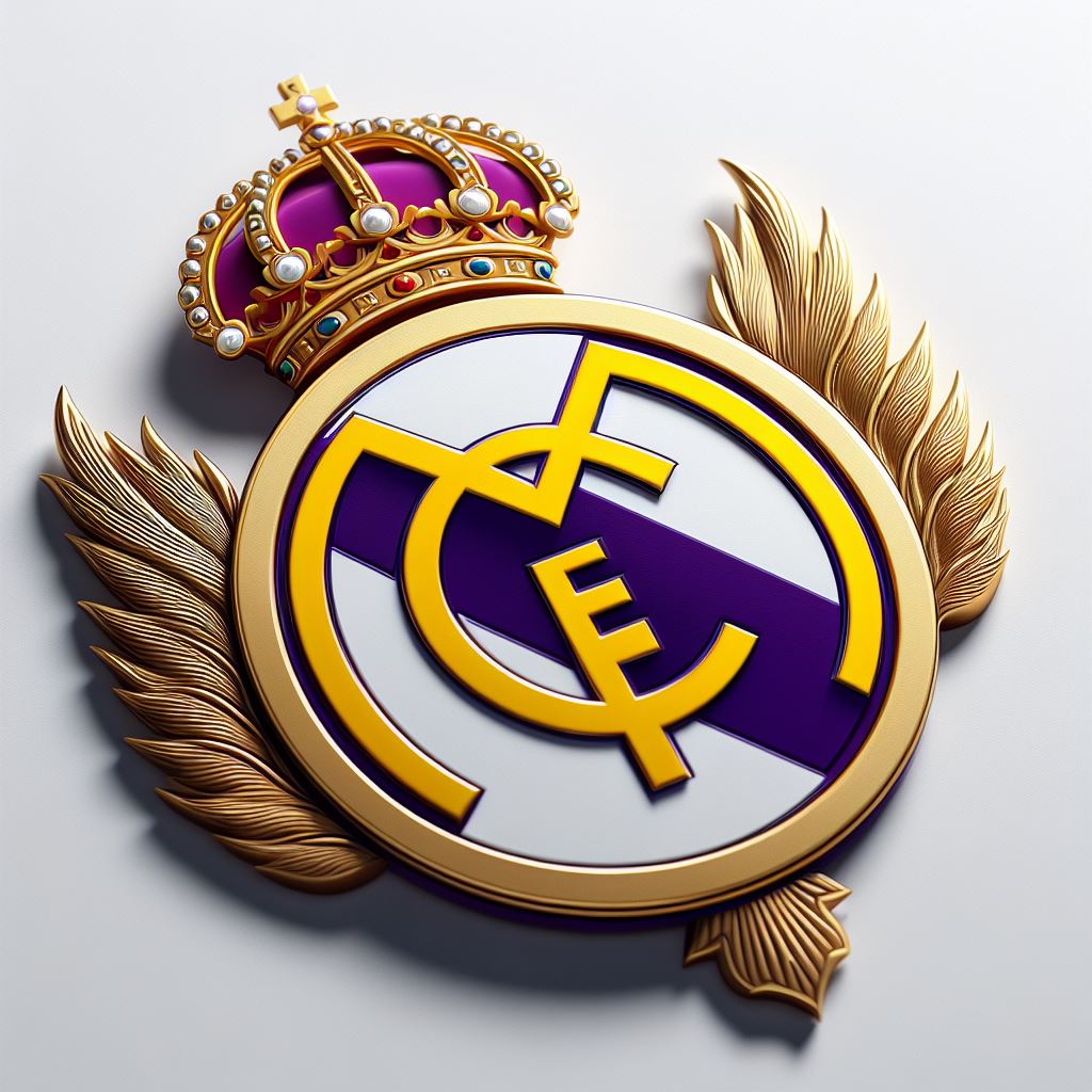 صورة شعار نادي ريال مدريد فخمة جداً
