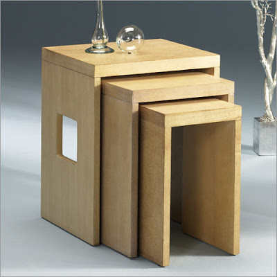 Contemporary  Tables on Hammary T2002760 00   Modern Hammary Flax Nesting Tables