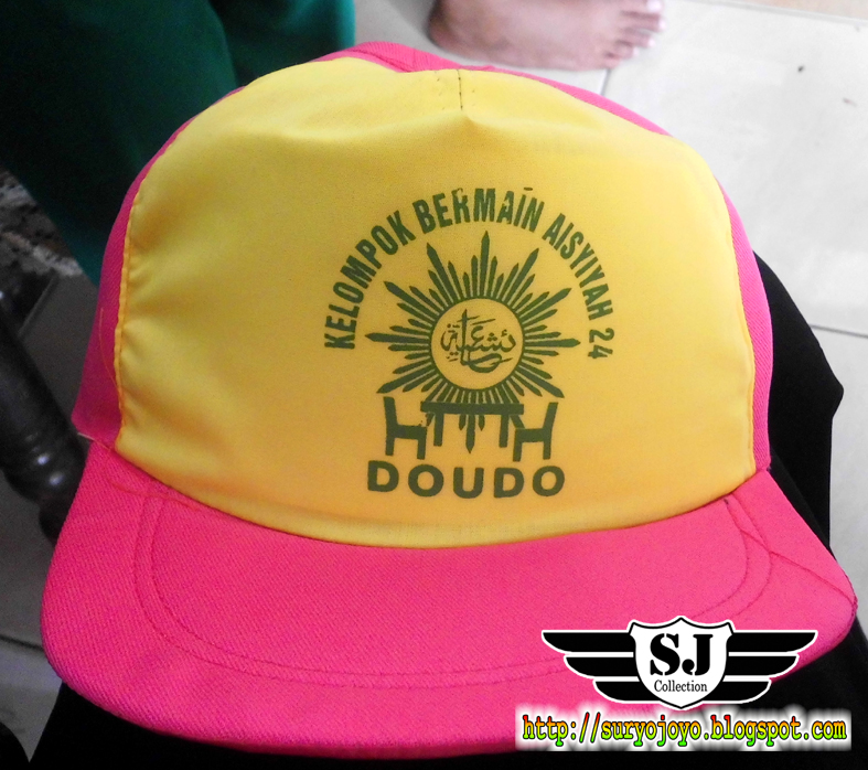  SURYO JOYO konveksi sablon MENERIMA PESANAN TOPI 