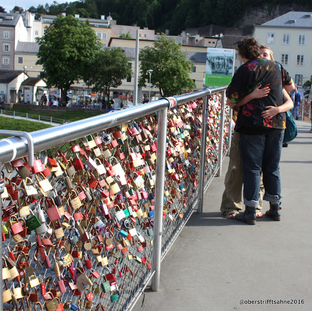 Salzburg Brücke über die Salzach