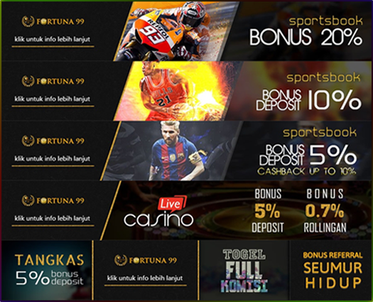 Berbagai Jenis Promo Yang Ada Di Fortuna99.net