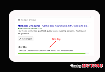 Title Tag Optimization