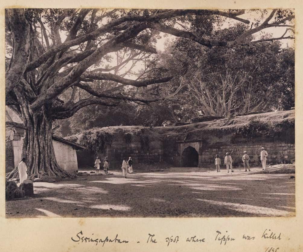 The spot where Tipu Sultan was killed - Srirangapatna, Karnataka, 1895