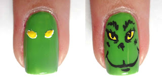 Mr. Grinch Nail