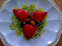Piquillo Peppers stuffed with Orange and Cumin Scented Goat Cheese - Welcome to the Wonderful World of “Tapas!”