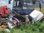 PICTURE : Couple Killed By Bus While Being Intimate Along A Busy Highway