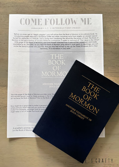 Come Follow Me Book of Mormon Introductory.