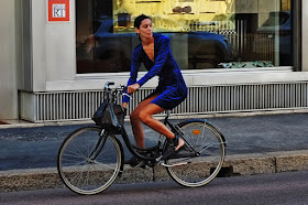 Milanese Cycle Chic - Street Fashion Sydney Milan Edition, photography by Kent Johnson.