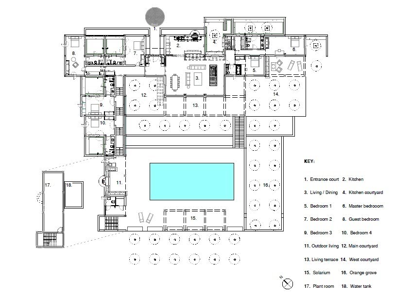 Casa en el valle de Atzaró - de Blacam and Meagher architects