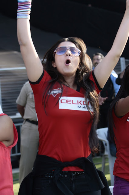 Charmi Kaur at CCL3 match