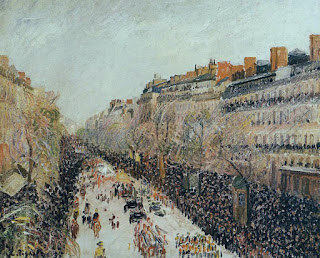 Mardi-Gras on the Boulevard of Montmartre, 1897