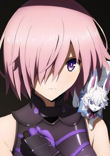 Rie Takahashi como Mashu Kyrielight y Ayako Kawasumi como Fou