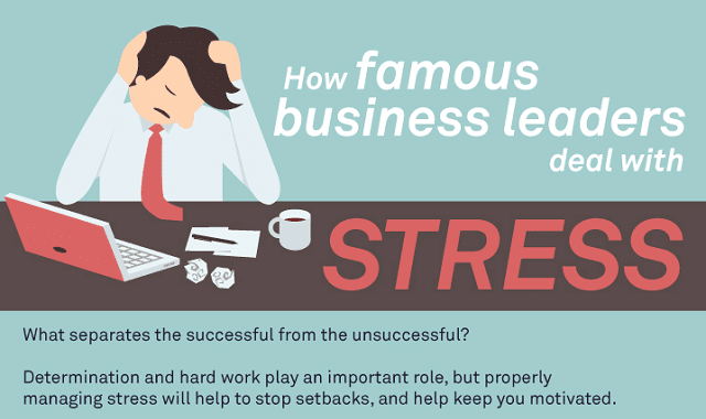 How Famous Business Leaders Deal With Stress