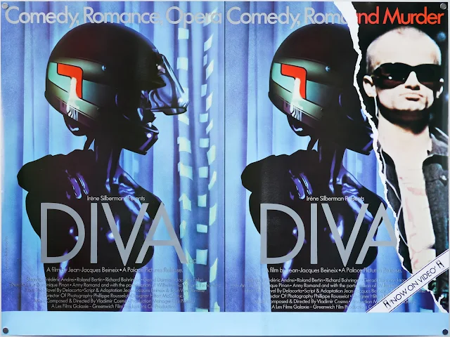 Diva (1981) - UK and Ireland Movie Poster