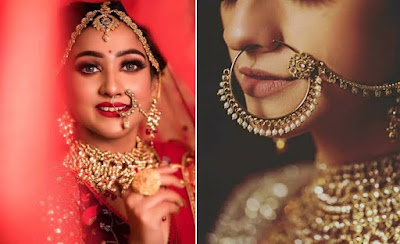 Bridal Nose pins for Bihari Bride Designerplanet