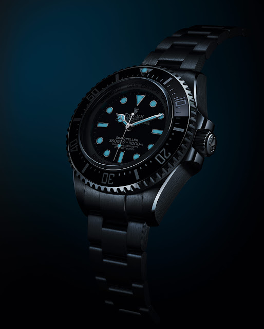 Mặt số của đồng hồ Rolex Deepsea Challenge 126067