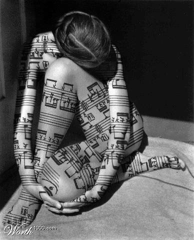 Amazing Music Tattoo