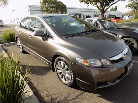 2011 Honda Civic after collision repairs at Almost Everything Auto Body.