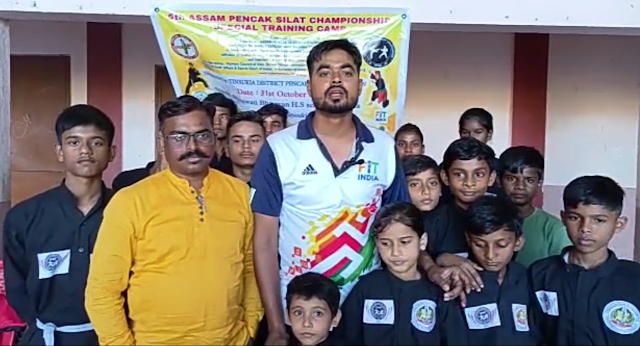Selection for 5th Assam Pencak  Silat Championship held